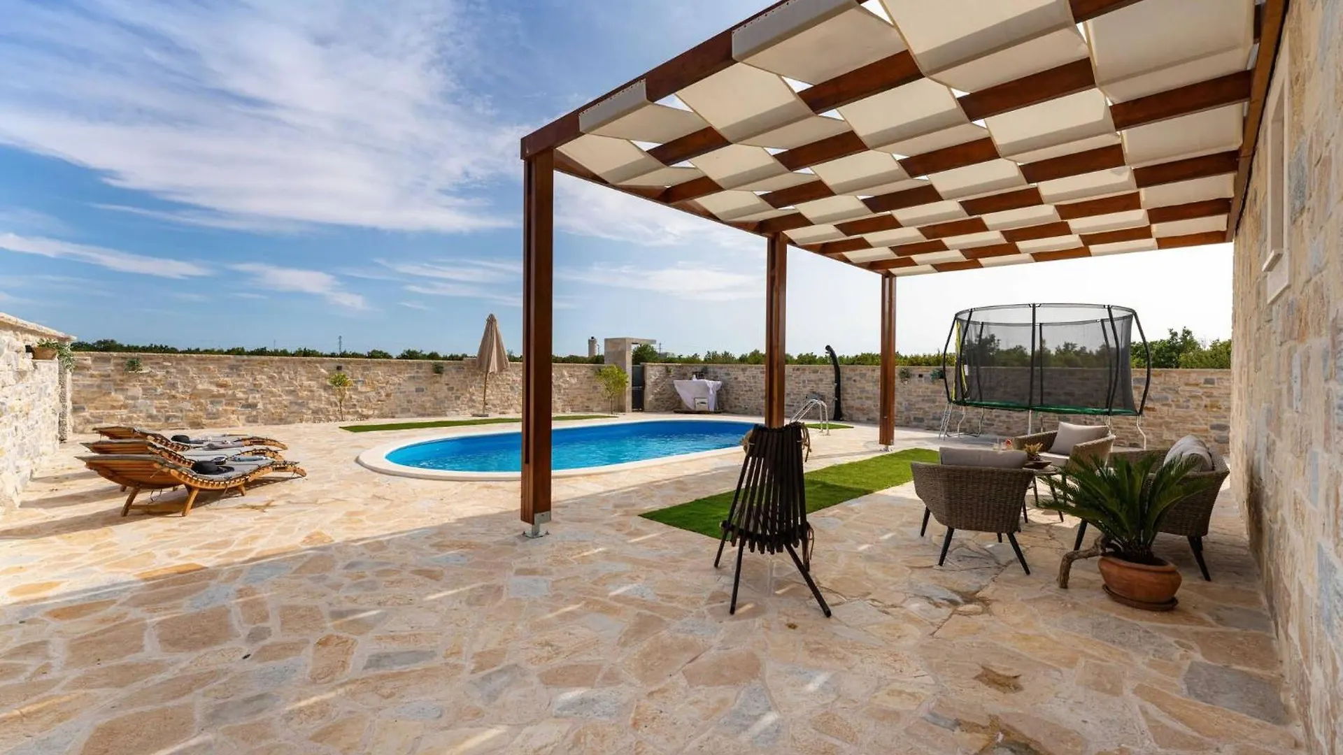 My Dalmatia - Holiday Home Katalea With Private Swimming Pool Sopot  كرواتيا